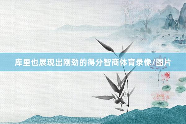 库里也展现出刚劲的得分智商体育录像/图片