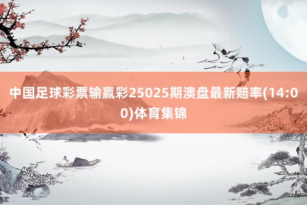 中国足球彩票输赢彩25025期澳盘最新赔率(14:00)体育集锦