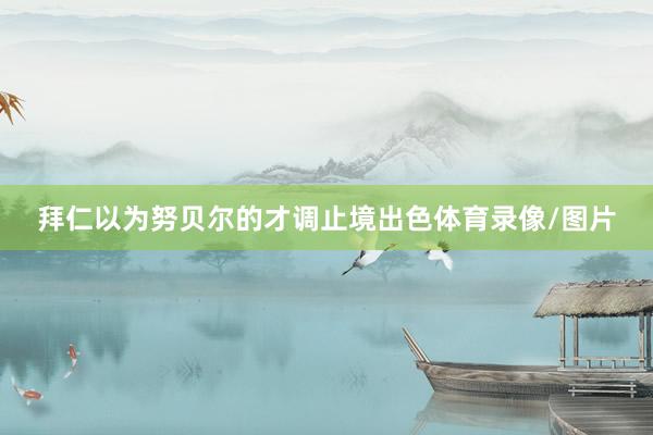 拜仁以为努贝尔的才调止境出色体育录像/图片