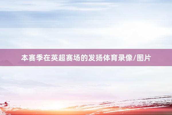 本赛季在英超赛场的发扬体育录像/图片