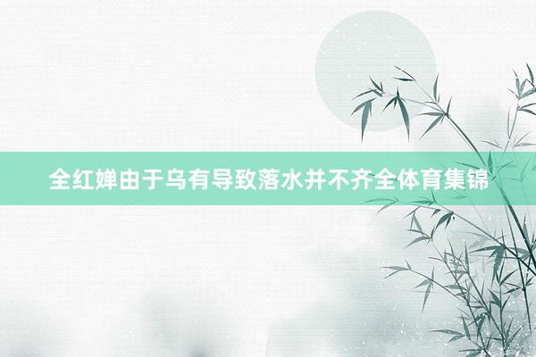 全红婵由于乌有导致落水并不齐全体育集锦
