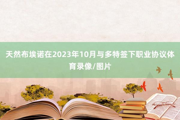 天然布埃诺在2023年10月与多特签下职业协议体育录像/图片