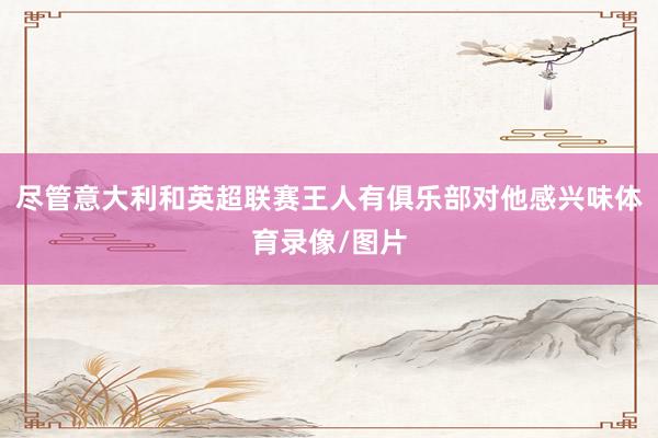 尽管意大利和英超联赛王人有俱乐部对他感兴味体育录像/图片