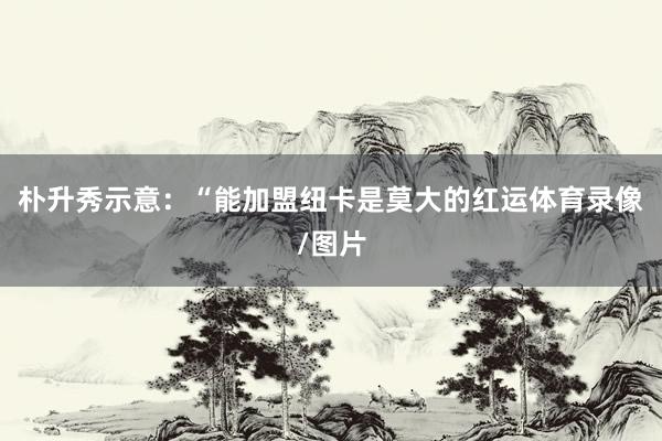 朴升秀示意:“能加盟纽卡是莫大的红运体育录像/图片