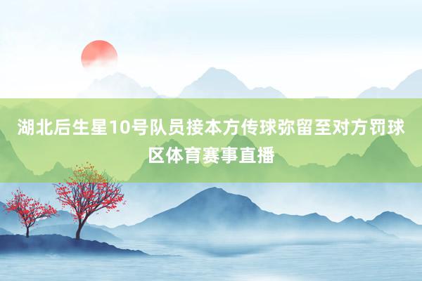 湖北后生星10号队员接本方传球弥留至对方罚球区体育赛事直播