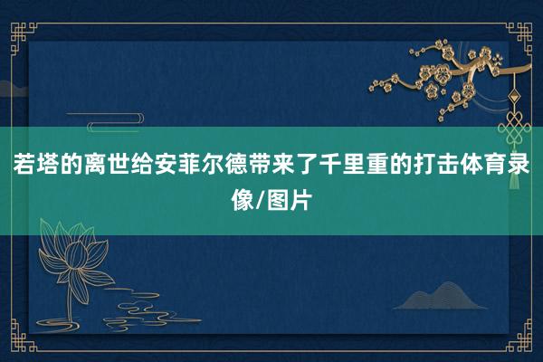 若塔的离世给安菲尔德带来了千里重的打击体育录像/图片
