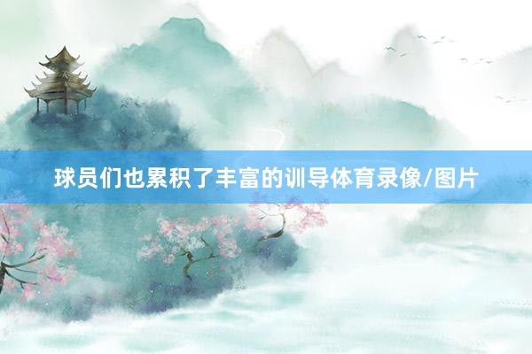 球员们也累积了丰富的训导体育录像/图片