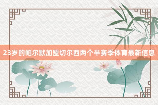 23岁的帕尔默加盟切尔西两个半赛季体育最新信息